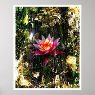 Helle abstrakte 4: Unser Herz Poster