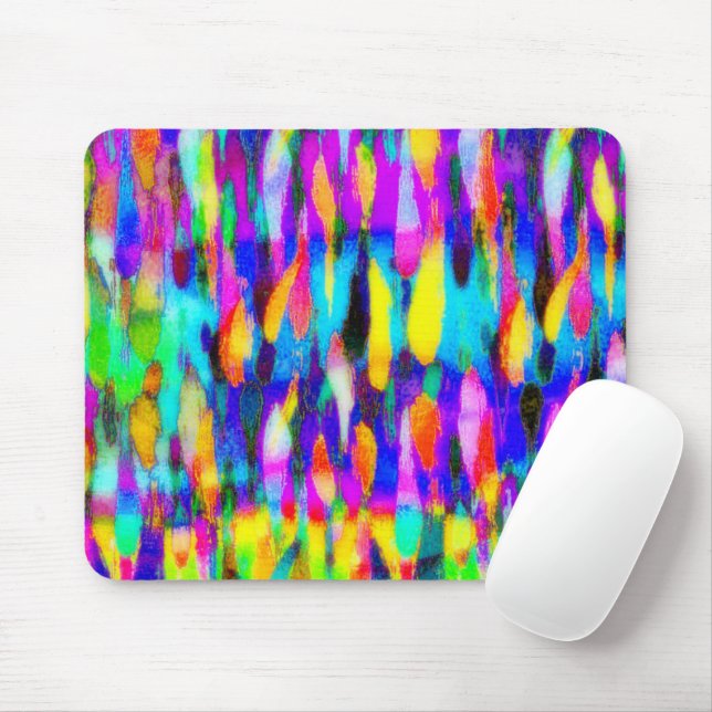 Helle abstrakte Mischung  Mousepad (Mit Mouse)