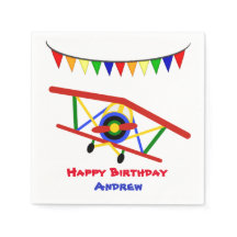 Helle Airplane Birthday Boy