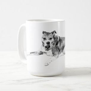 Helle Augen, erholsame Schlucke Kaffeetasse