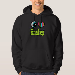 Helle Augen Herz I Liebe Schlangen Hoodie