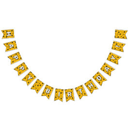 Helle Baustumpf Wimpelkette