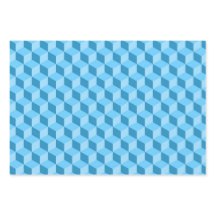 HELLE BLAUE PINK LILA GEOMETRISCHE KUBPATTER