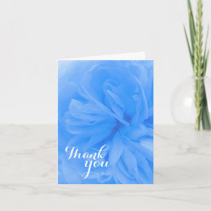 Helle blaue Rosen Dankeschön Freund Karte