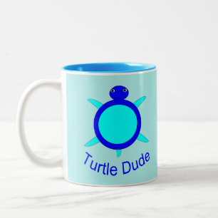 Helle Blue Turtle Typ Tasse