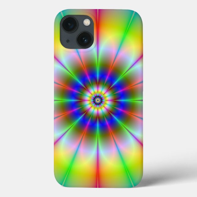 Helle Blume Case-Mate iPhone Hülle (Rückseite)