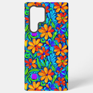 Helle Blume der Folklore Samsung Galaxy Hülle