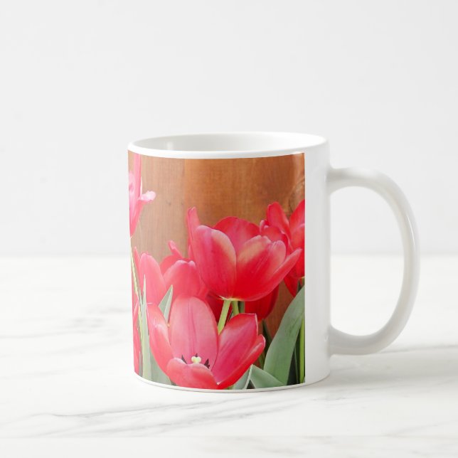 Helle Blüten Kaffeetasse (Rechts)