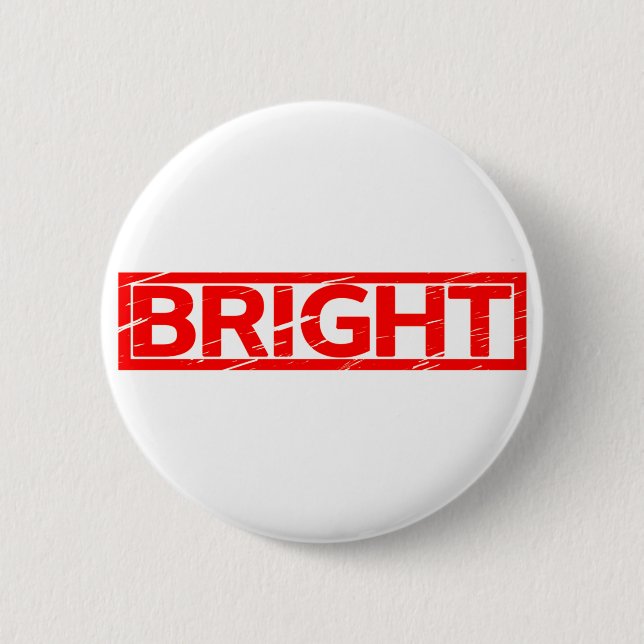 Helle Briefmarke Button (Vorderseite)