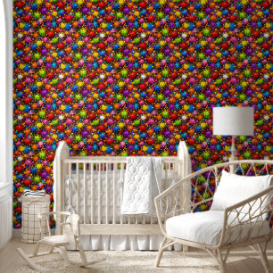Helle bunte Farbspritzer Tapete Fonds Bol