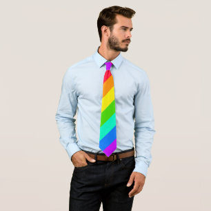 Helle bunte LGBT Stolz-Krawatte Krawatte