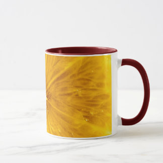 Helle bunte Zitronen-nahes hohes Tasse