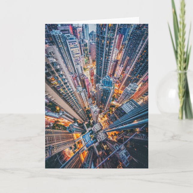 Helle City Gebäude Karte (Vorderseite)