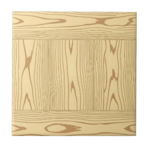Helle Eichenholzmaserung Minimalistisch Fliese