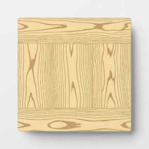 Helle Eichenholzmaserung Minimalistisch Fotoplatte