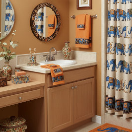 Helle Elefanten Badhandtuch Set