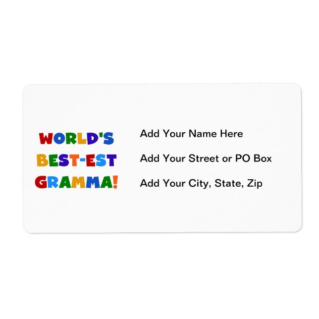 Helle Farben des Gut-est Gramma der Welt (Vorne)