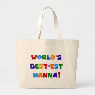 Helle Farben Die besten Nanna Tshirts Jumbo Stoffbeutel