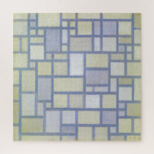 Helle Farben Graue Linien Piet Mondrian