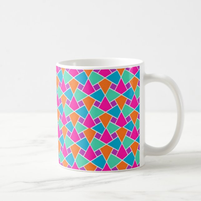 Helle Farben Islamische Muster Kaffeemaschine Tass Kaffeetasse (Rechts)