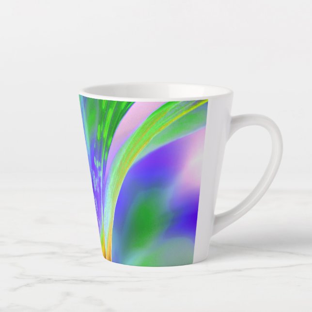 Helle Farben Kleine Latte Tasse (Rechts)