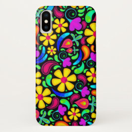 Helle, farbenfrohe Blume iPhone X Fall Case-Mate iPhone Hülle