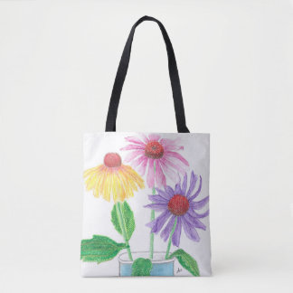 Helle, farbenfrohe Konfektionäre Tasche