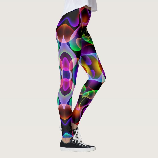 Helle, farbenfrohe Leggings Running Pants (Rechts)