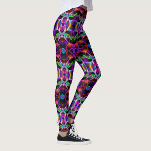 Helle, farbenfrohe Leggings Running Pants