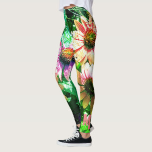 Helle Farbenfrohe, reine Natur Leggings
