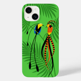 Helle, farbenfrohe Vögel des Paradieses Case-Mate iPhone Hülle