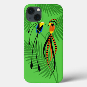 Helle, farbenfrohe Vögel des Paradieses Case-Mate iPhone Hülle