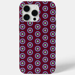 Helle Farbkreise Gehäuse für iPhone 15 Pro Max. Case-Mate iPhone Hülle
