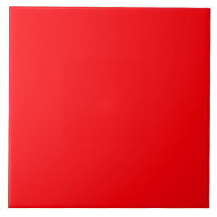 Helle Fluorescent Red Neon Fliese