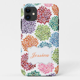 Helle Frühlings-Blumen NamensIphone Case-Mate iPhone 11 Hülle