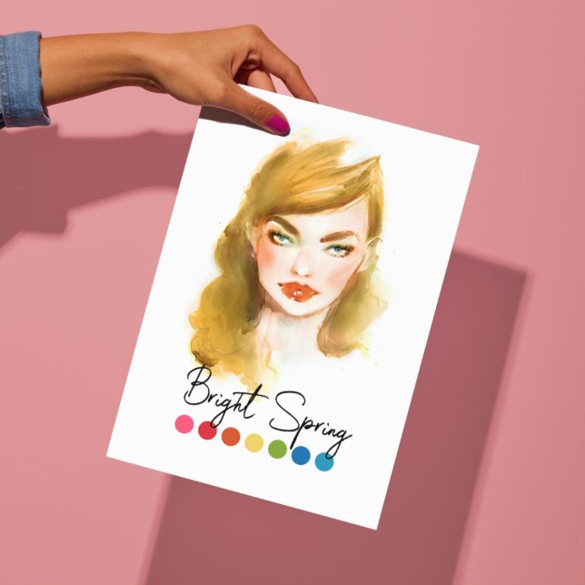 Helle Frühlingsart Saisonfarbanalyse Art Poster (Von Creator hochgeladen)