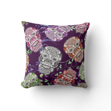 Helle Fun Verziert Skulls Stoffe drucken