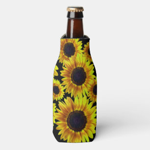 Helle gelbe Sonnenblume Flaschenkühler