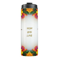 Helle gelbe Vögel in einem lebendigen floralen Rah