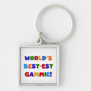Helle Geschenke des Gut-est Gammie der Welt Farb Schlüsselanhänger
