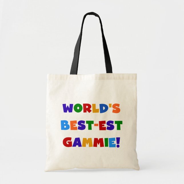 Helle Geschenke des Gut-est Gammie der Welt Farb Tragetasche (Vorne)