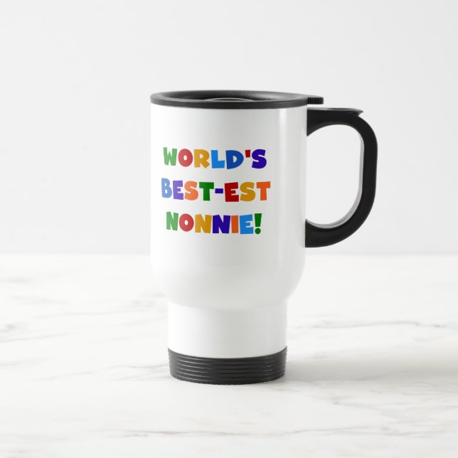 Helle Geschenke des Gut-est Nonnie der Welt Farb Reisebecher (Rechts)