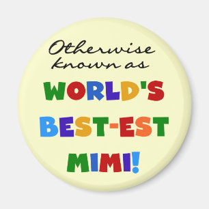 Helle Geschenke T-Shirts des Gut-est der Welt Farb Magnet
