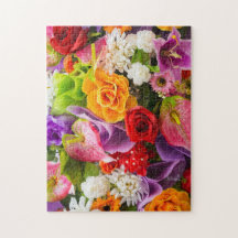Helle glückliche Blume, die farbenfrohe Geschenke 
