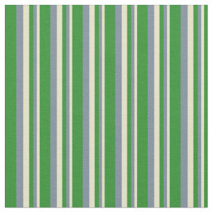 Helle Goldenrod, Light Slate Grey & Forest Green Stoff