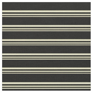 Helle Goldenrod und Schwarz-Linse-Muster Stoff
