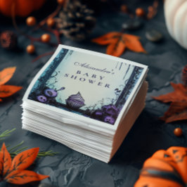 Helle Gothic Halloween Baby Dusche Serviette