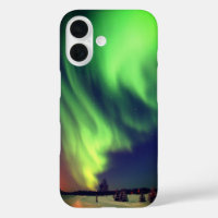 Helle grüne Alaskan Northern Lights