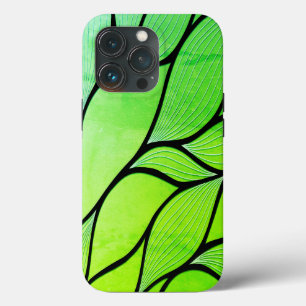 Helle grüne Farbtöne Kreative Leave-Muster  Case-Mate iPhone Hülle