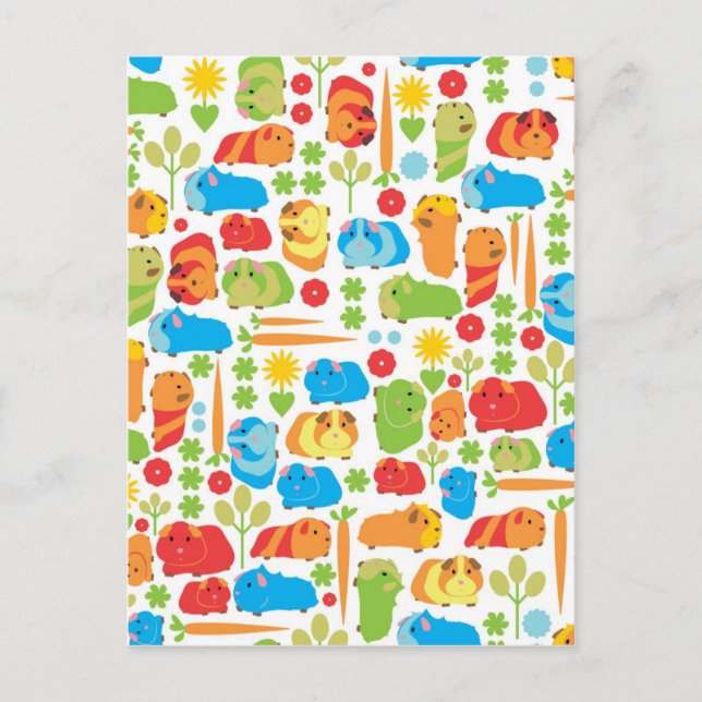 Helle Guinea Postkarte (Vorderseite)